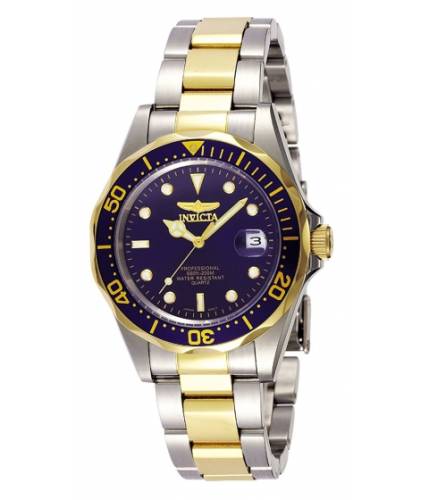 Ceasuri barbati invicta watches invicta men\'s 8935 pro diver collection two-tone stainless steel watch with link bracelet bluemulticolour