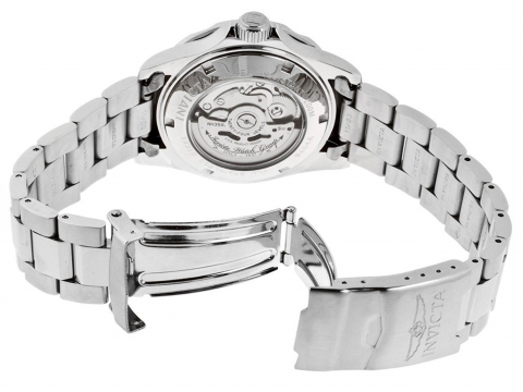 Ceasuri barbati invicta watches invicta men\'s 9404 pro diver collection automatic silver-tone watch whitesilver
