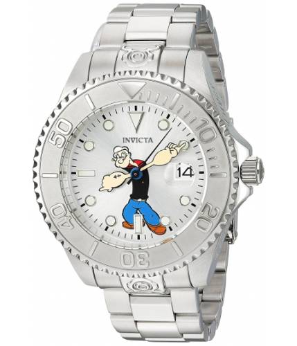 Ceasuri barbati invicta watches invicta men\'s \'character collection\' automatic stainless steel casual watch colorsilver-toned (model 24469) silversilver