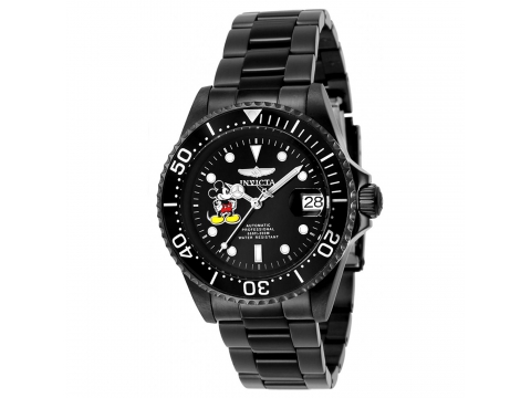 Ceasuri barbati invicta watches invicta men\'s \'disney limited edition\' automatic stainless steel casual watch colorblack (model 24416) blackblack