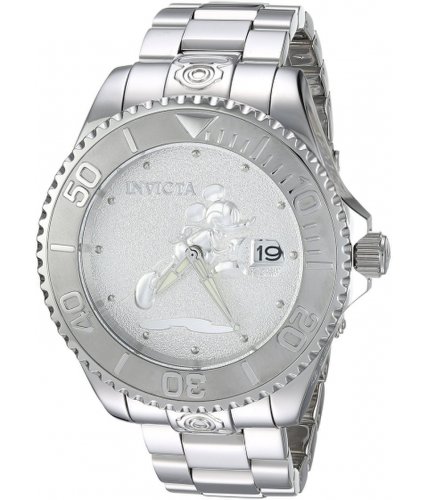 Ceasuri barbati invicta watches invicta men\'s \'disney limited edition\' automatic stainless steel casual watch colorsilver-toned (model 24529) silversilver