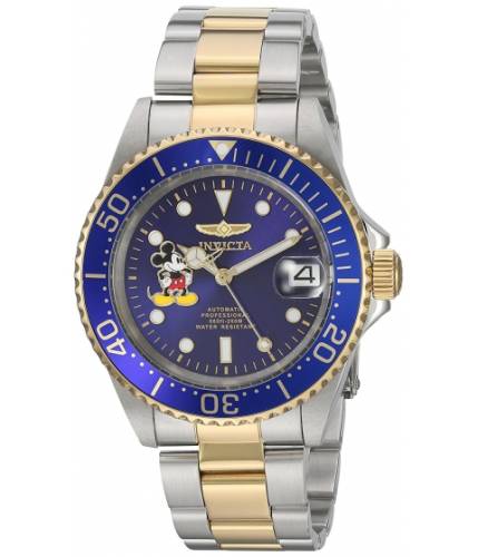 Ceasuri barbati invicta watches invicta men\'s \'disney limited edition\' automatic stainless steel casual watch colortwo tone (model 22778) bluetwo tone