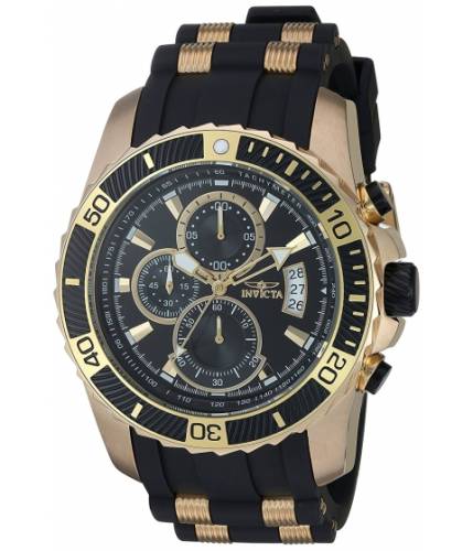 Ceasuri barbati invicta watches invicta men\'s \'pro diver\' quartz stainless steel and silicone casual watch colorblack (model 22430) blackblack