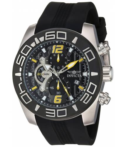 Ceasuri barbati invicta watches invicta men\'s \'pro diver\' quartz stainless steel and silicone casual watch colorblack (model 22809) blackblack