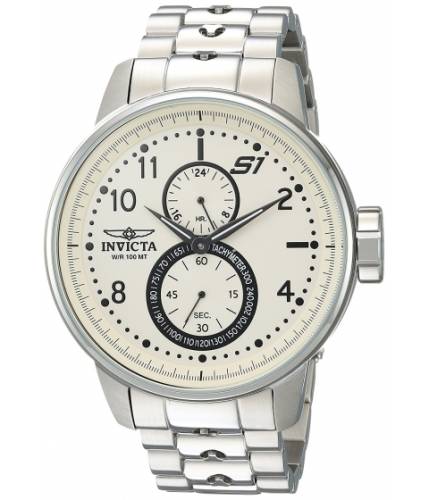 Ceasuri barbati invicta watches invicta men\'s \'s1 rally\' quartz stainless steel casual watch colorsilver-toned (model 23058) beigesilver