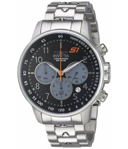 Ceasuri barbati invicta watches invicta men\'s \'s1 rally\' quartz stainless steel casual watch colorsilver-toned (model 23084) blacksilver