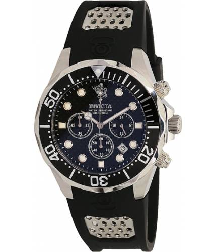 Ceasuri barbati invicta watches invicta men\'s \'sea base\' quartz stainless steel and polyurethane casual watch colorblack (model 23875) carbon fiberblack