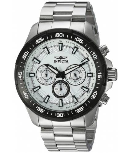 Ceasuri barbati invicta watches invicta men\'s \'speedway\' quartz stainless steel casual watch colorsilver-toned (model 22782) silversilver