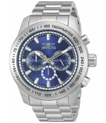 Ceasuri barbati invicta watches invicta men\'s \'speedway\' quartz stainless steel casual watch (model 21795) bluesilver