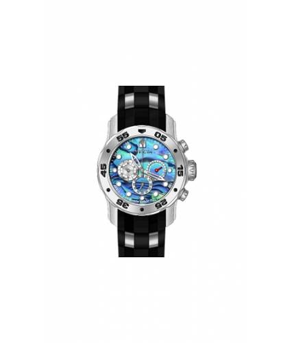 Ceasuri barbati invicta watches invicta pro diver chronograph blue abalone dial mens watch 24838 blue abaloneblack