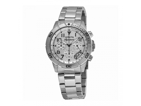 Ceasuri barbati invicta watches invicta signature ii chronograph tachymeter silver dial mens watch 7350 silver