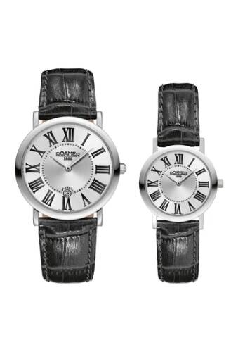 Ceasuri barbati roamer limelight his hers 2-hand date watch set black