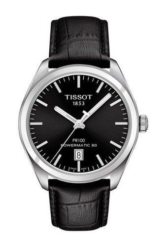 Ceasuri barbati tissot mens dual t-classic leather strap watch 39mm 000