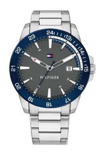 Ceasuri barbati Tommy Hilfiger mens essentials sport bracelet watch 43mm gray dial