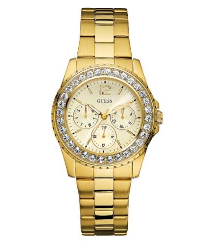 Ceasuri femei guess gold-tone multifunction watch no color