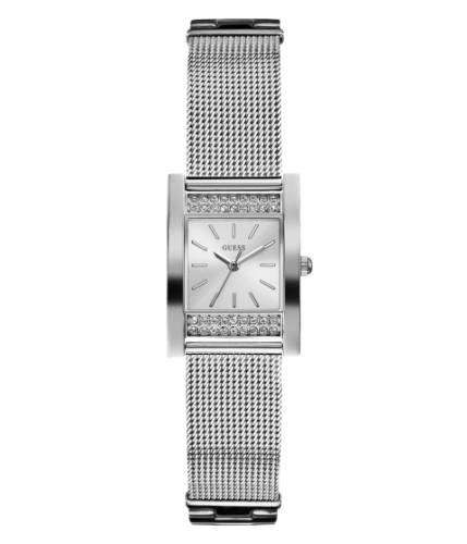 Ceasuri femei guess silver-tone mesh analog watch no color