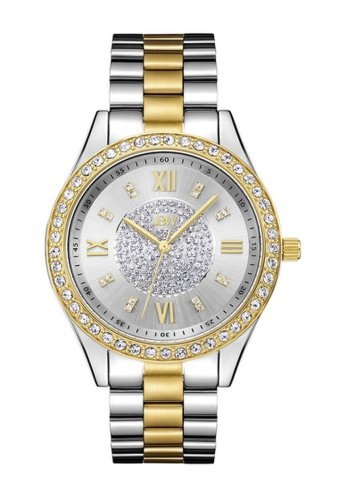 Ceasuri femei jbw womens mondrian diamond bracelet watch 37mm - 024 ctw two-tone silver and gold