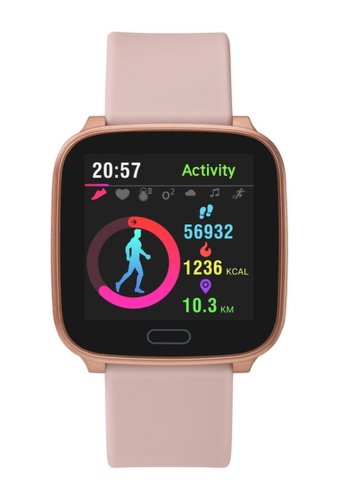 Ceasuri femei timex womens rose gold iconnect resin strap smartwatch 37mm pink