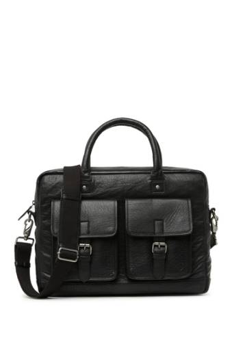 Genti barbati frye leather briefcase black