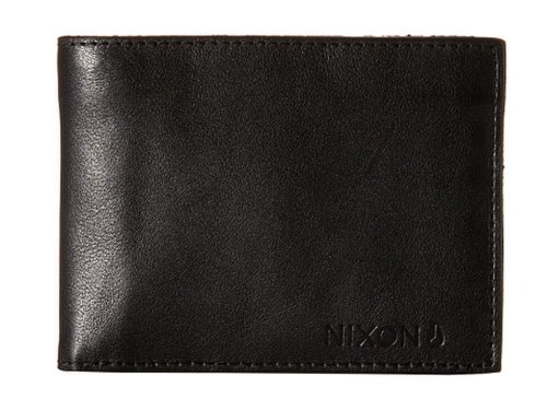 Genti barbati nixon legacy bi-fold wallet black