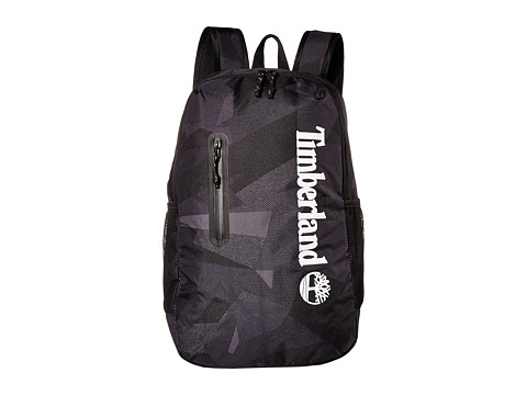 Genti barbati timberland 27l zip top backpack black camo