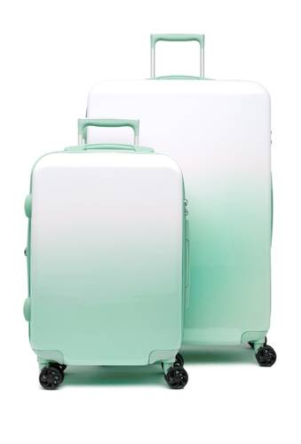 Genti femei calpak luggage brynn 2-piece hardside luggage set mint