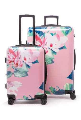Genti femei calpak luggage flora 2-piece hardside luggage set flora