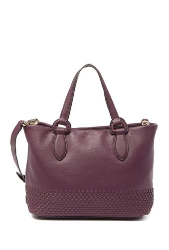 Genti femei cole haan bethany small leather tote winetasting