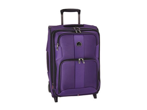 Genti femei delsey sky max expandable 2-wheel carry-on purple