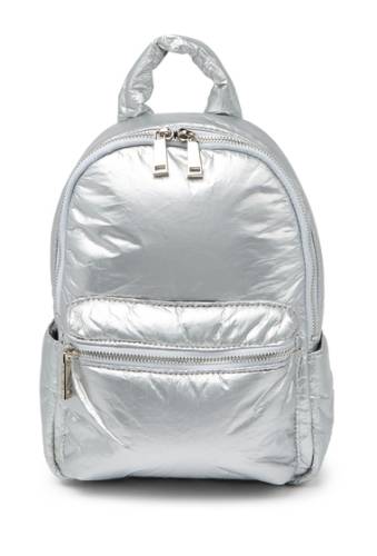 Genti femei french connection ginny mini backpack silver