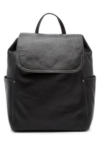 Genti femei frye olivia leather backpack black