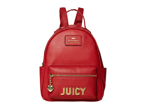Genti femei juicy couture blank check backpack cherry