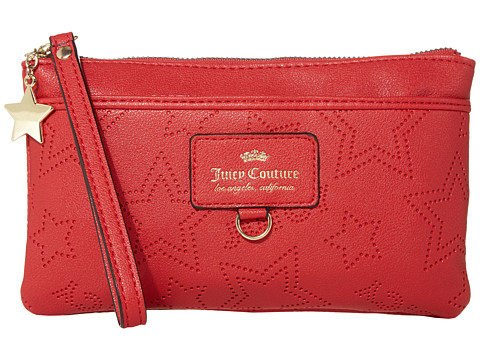 Genti femei juicy couture ever after wristlet cherry