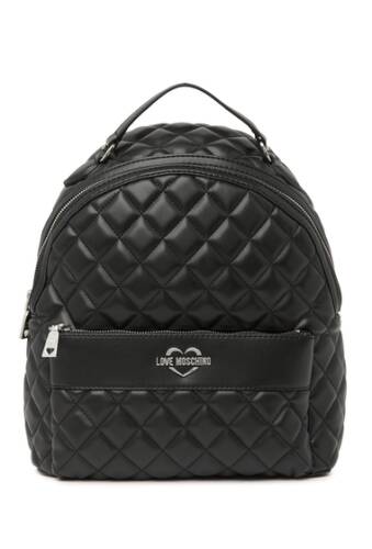 Genti femei love moschino borsa quilted backpack black