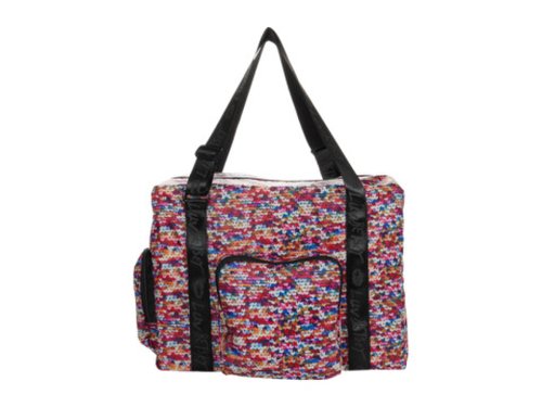 Genti femei luv betsey by betsey johnson packit packable nylon rainbow