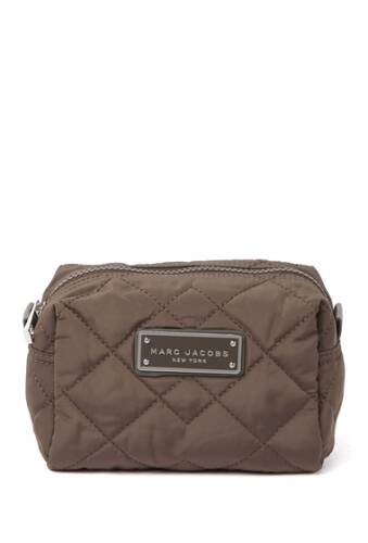 Genti femei marc by marc jacobs quilted nylon large cosmetic case ash