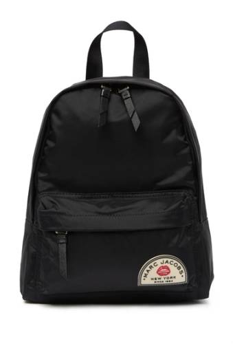 Genti femei marc jacobs collegiate nylon medium backpack black