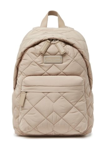Genti femei marc jacobs quilted nylon school backpack light smoke