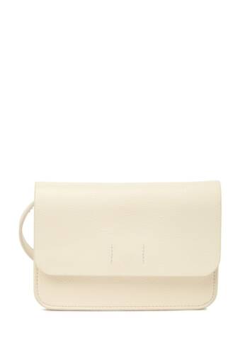 Genti femei melrose and market carrie wos leather crossbody ivory cloud