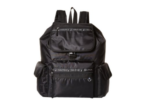 Genti femei nautica captain\'s quarters drawstring backpack black
