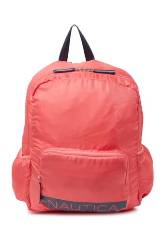 Genti femei nautica new tack packable backpack n44-coral