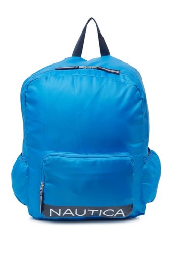 Genti femei nautica new tack packable backpack n50-blue skies