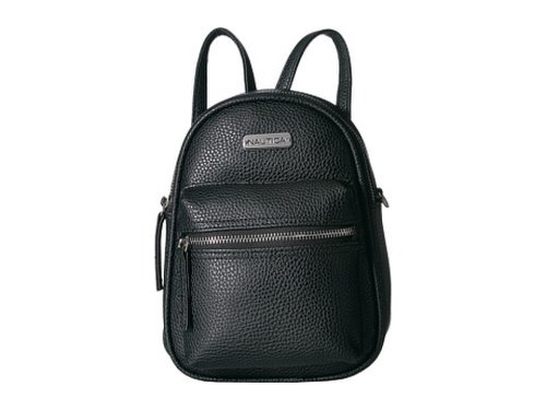 Genti femei nautica retread mini convertible backpack black