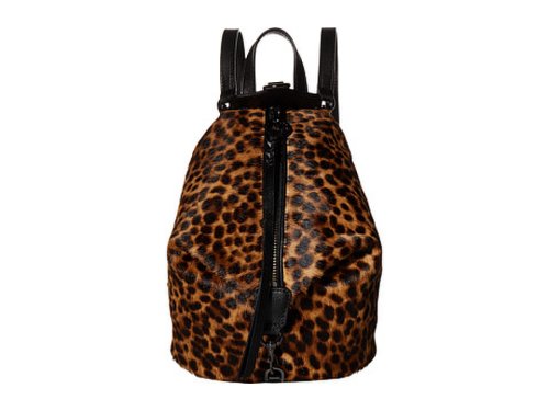 Genti femei rebecca minkoff convertible mini julian backpack leopard