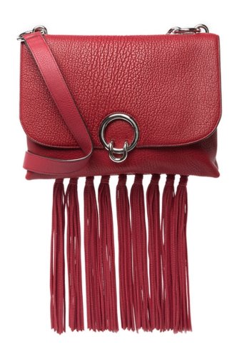 Genti femei rebecca minkoff isabel large leather shoulder bag scarlet