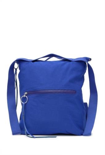 Genti femei rebecca minkoff nylon convertible backpack bright blu