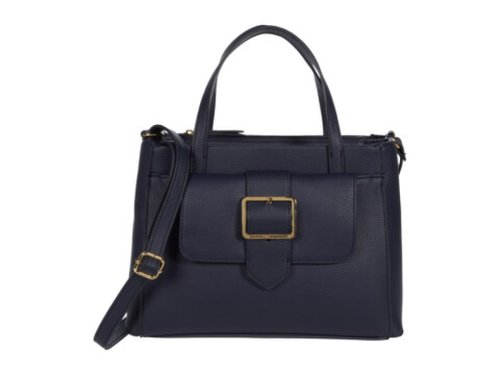 Genti femei tommy hilfiger andie pebble pvc triple compartment satchel tommy navy