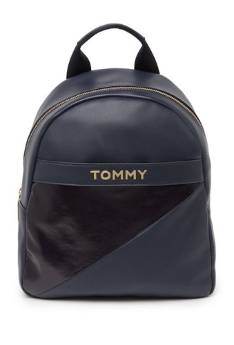 Genti femei tommy hilfiger cassie dome backpack tommy navy