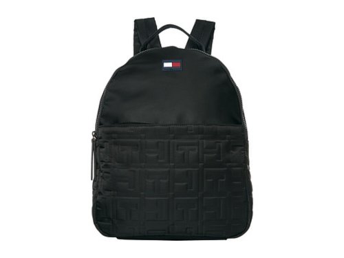Genti femei tommy hilfiger jules smooth nylon backpack black