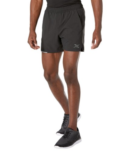 Imbracaminte barbati 686 aero 5quot run shorts blacksilver reflective